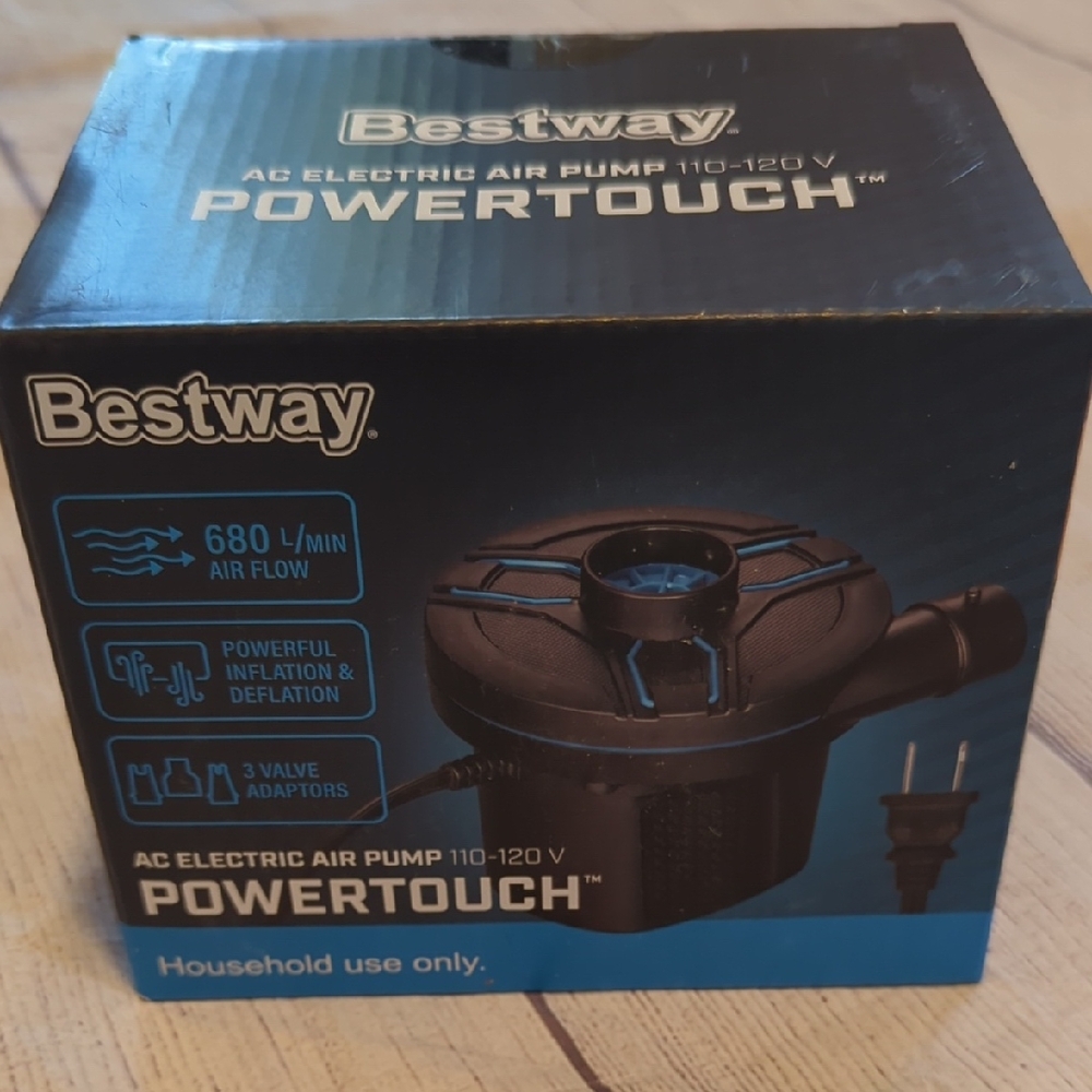 Bestway Black AC Electric Air Pump